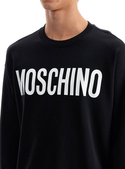 Moschino logo crewneck sweatshirt