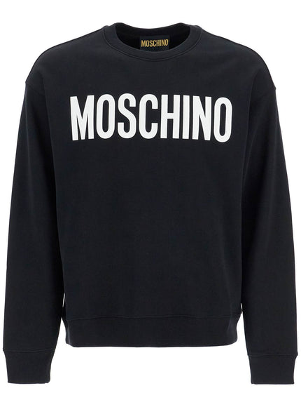 Moschino logo crewneck sweatshirt