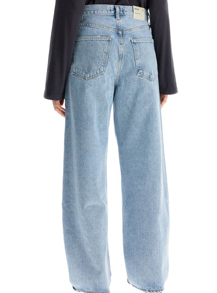 Agolde curved leg jeans for a