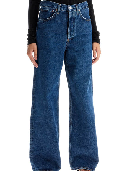 Agolde dame wide leg jeans