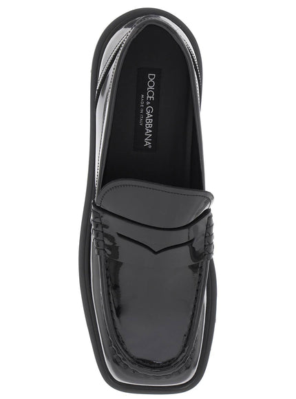 Dolce & Gabbana patent leather mocassins