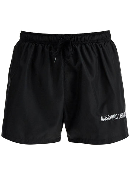 Moschino embroidered sea boxer shorts