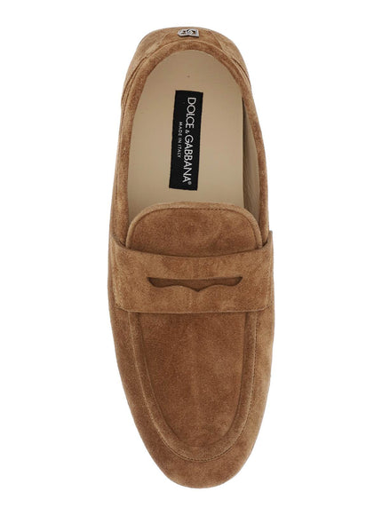 Dolce & Gabbana calf suede driver shoe