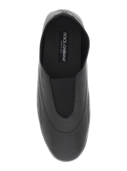 Dolce & Gabbana leather slipper for