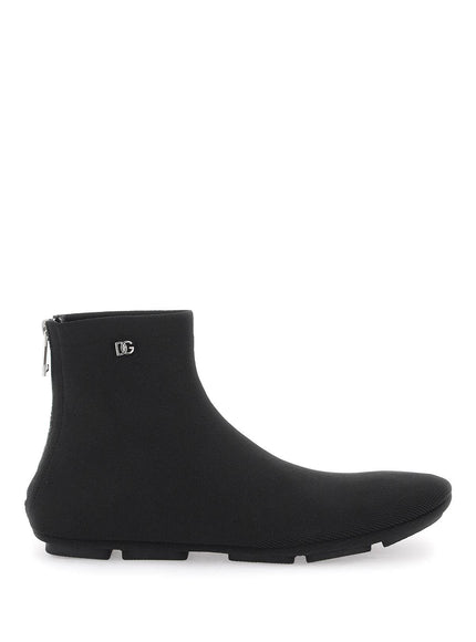 Dolce & Gabbana stretch knit ankle boots