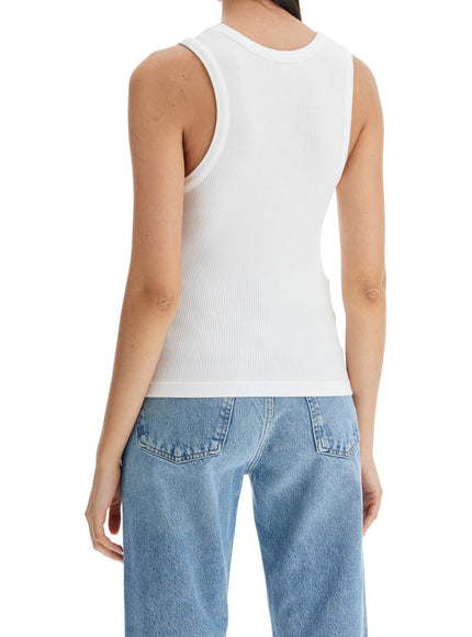 Agolde poppy ribbed tank top