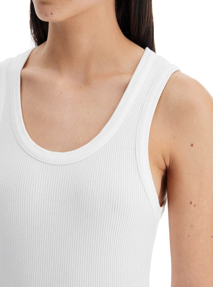 Agolde poppy ribbed tank top