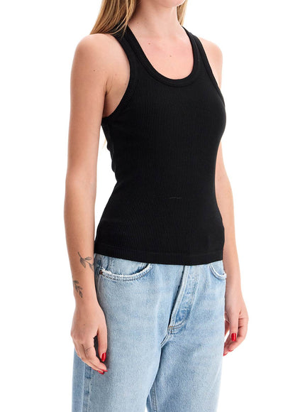 Agolde poppy ribbed tank top