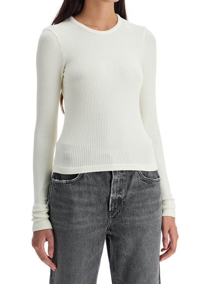 Agolde fitted long-sleeved top by