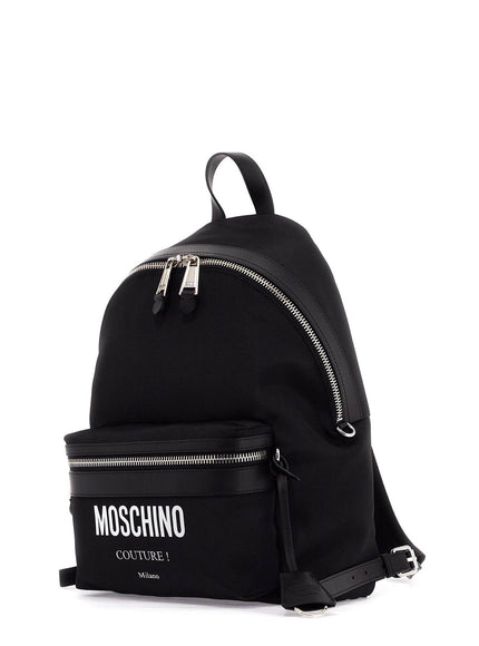 Moschino nylon backpack for everyday