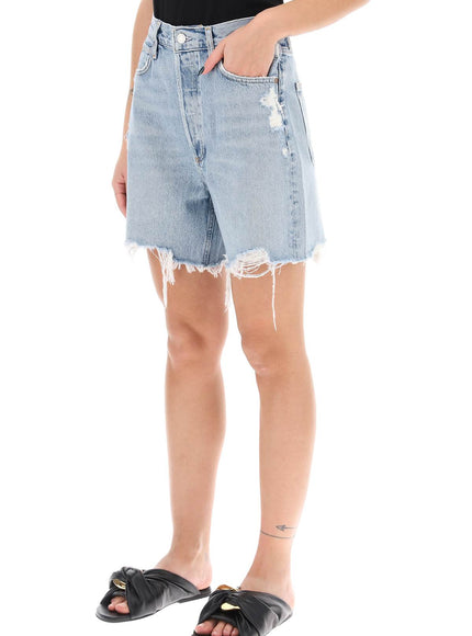 Agolde stella denim shorts