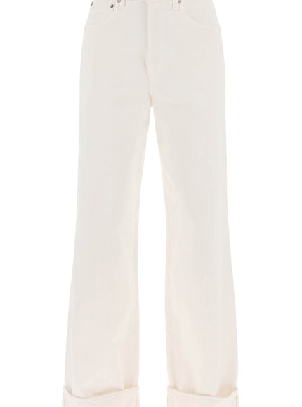 Agolde dame wide leg jeans