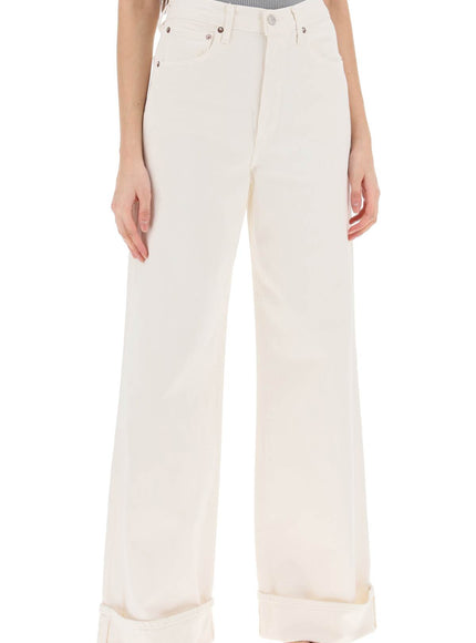 Agolde dame wide leg jeans