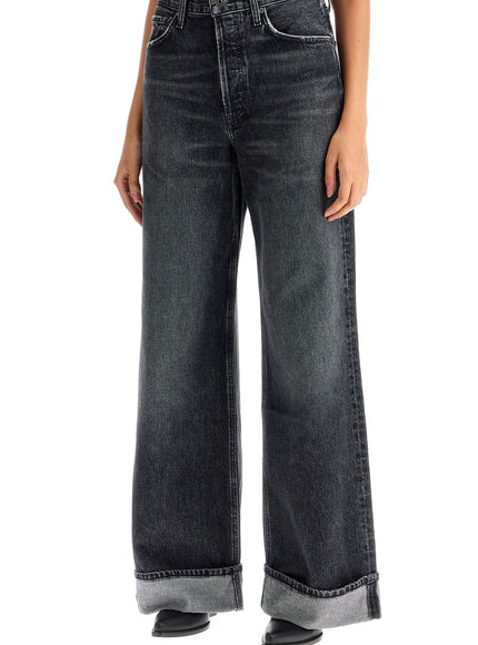 Agolde dame wide leg jeans