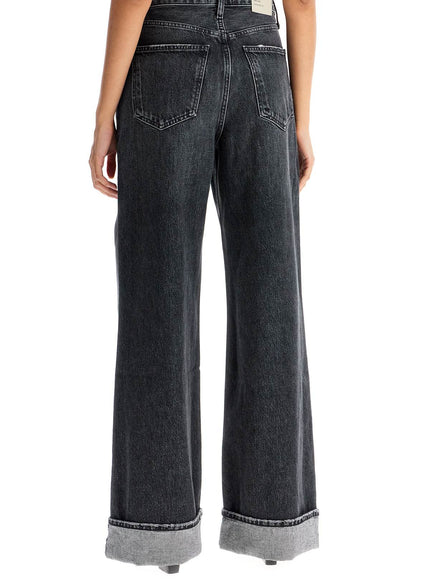 Agolde dame wide leg jeans