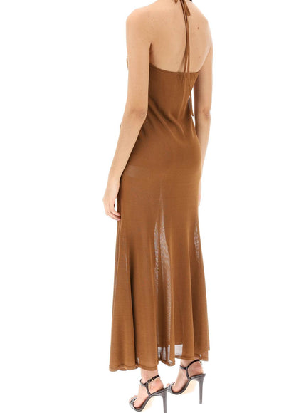 Tom Ford knitted halterneck maxi dress