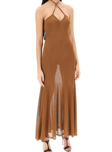 Tom Ford knitted halterneck maxi dress