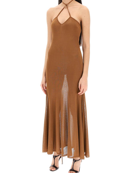 Tom Ford knitted halterneck maxi dress