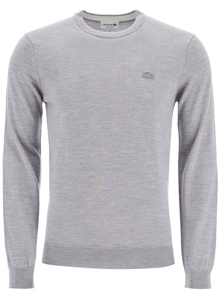 Lacoste wool crewneck pullover