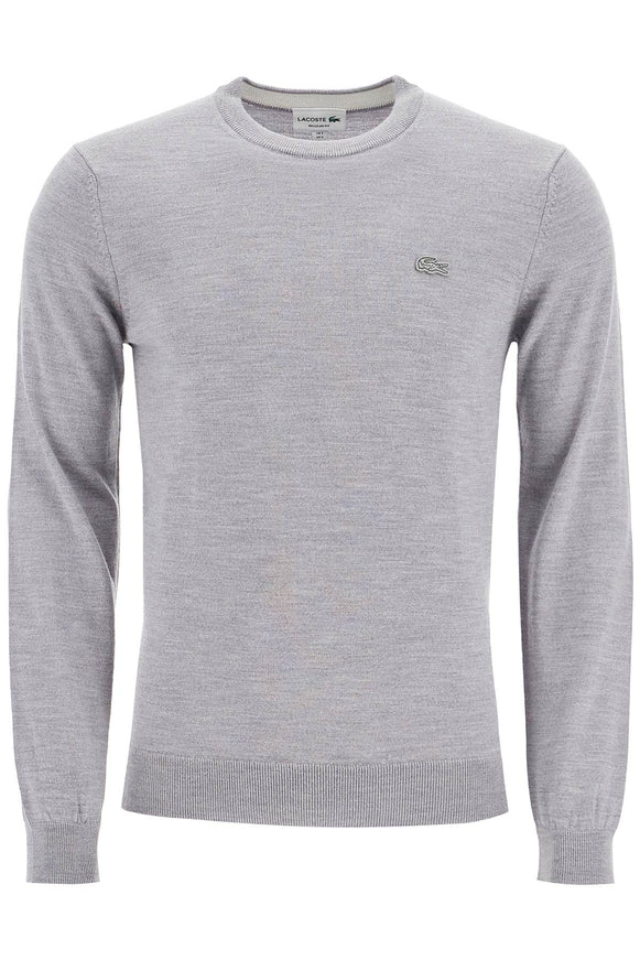 Lacoste wool crewneck pullover