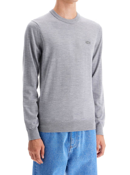 Lacoste wool crewneck pullover