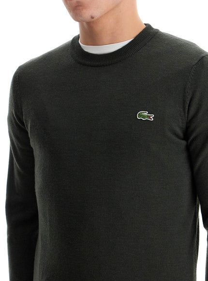 Lacoste wool blend pullover sweater