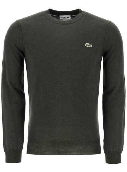 Lacoste wool blend pullover sweater