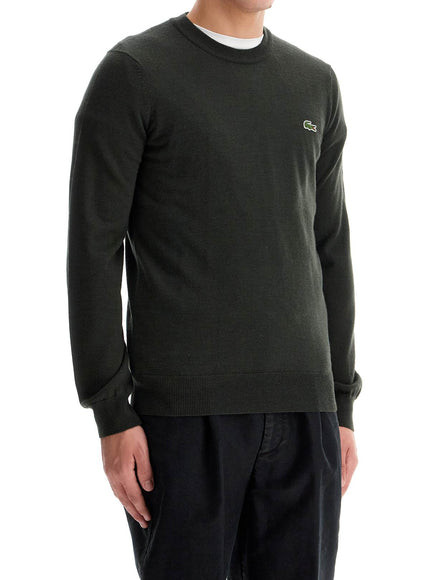 Lacoste wool blend pullover sweater