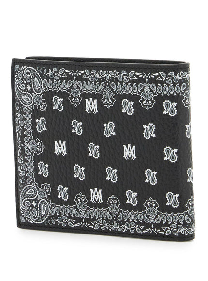 Amiri bi-fold bandana print wallet