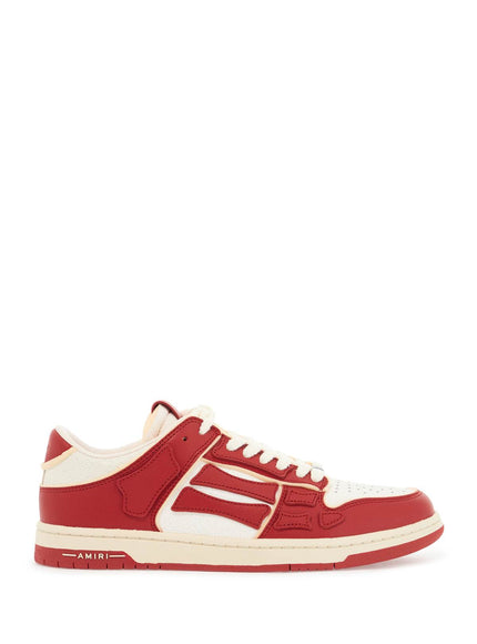 Amiri collegiate skel top low sneakers