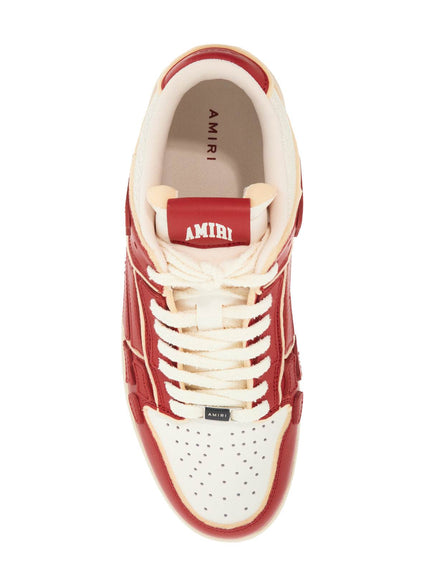 Amiri collegiate skel top low sneakers