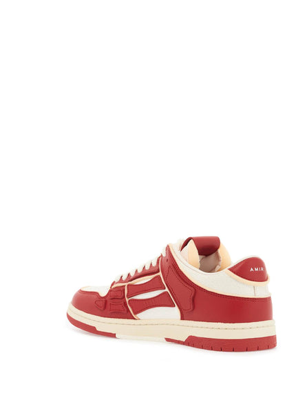 Amiri collegiate skel top low sneakers