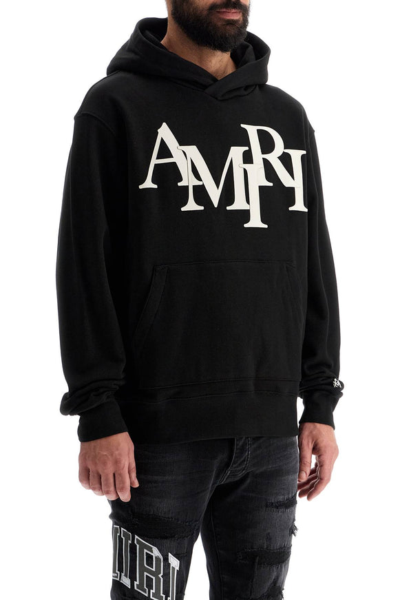 hoodie by amiri with staggered