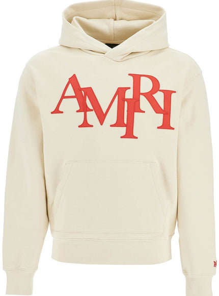 hoodie by amiri with staggered