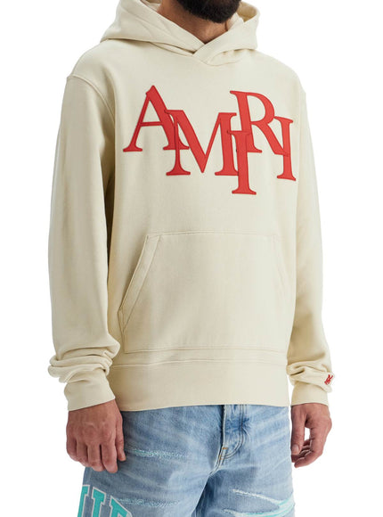 hoodie by amiri with staggered