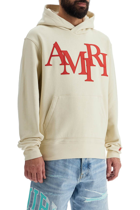 hoodie by amiri with staggered