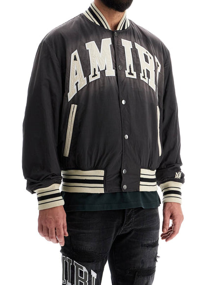 Amiri sun faded logo bomber