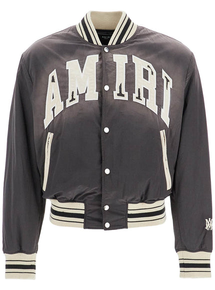 Amiri sun faded logo bomber