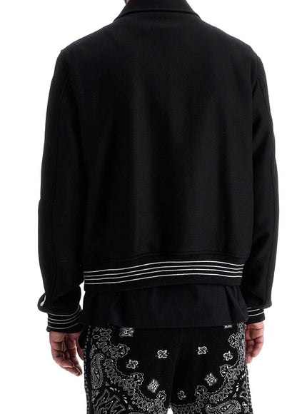 Amiri bones varsity jacket