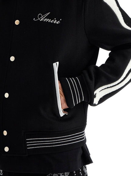 Amiri bones varsity jacket