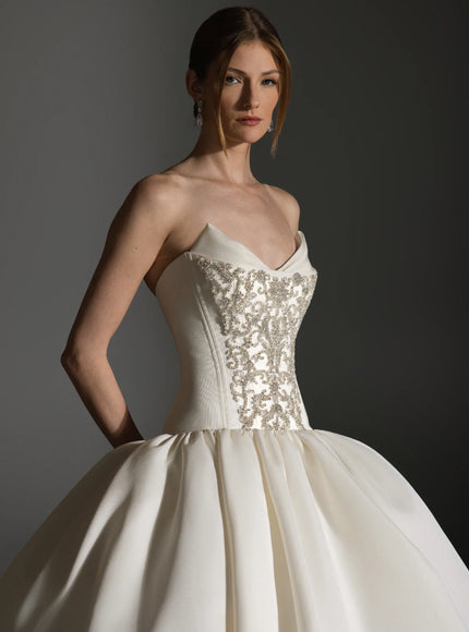 Lazaro Maison Perez Antoinette Wedding Dress