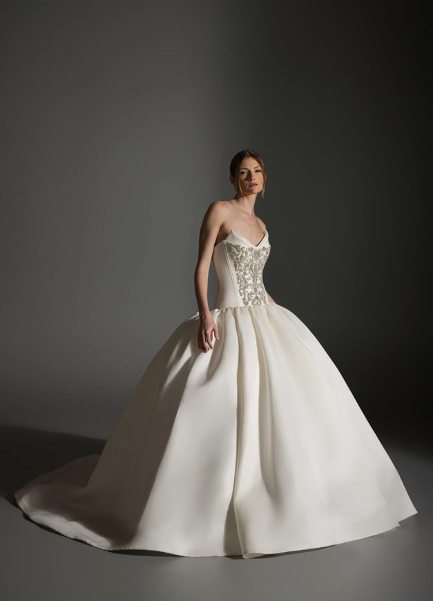 Lazaro Maison Perez Antoinette Wedding Dress