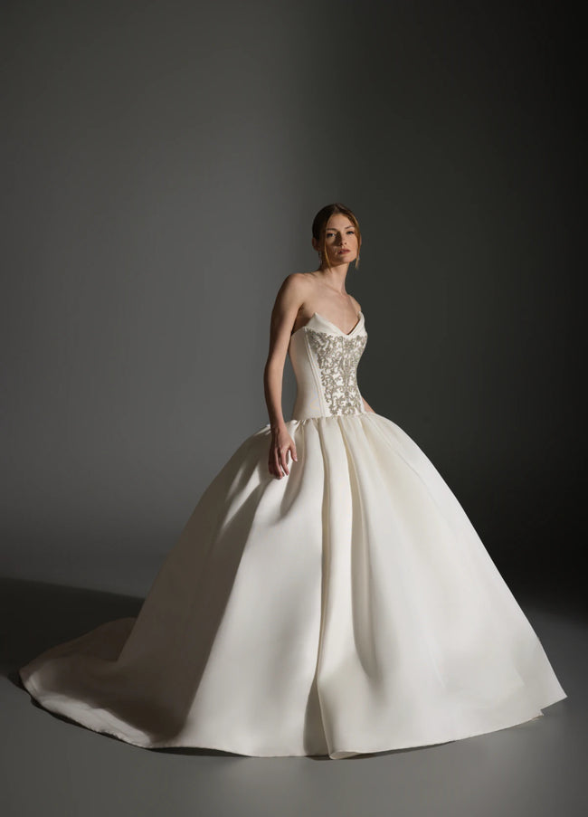 Lazaro Maison Perez Antoinette Wedding Dress