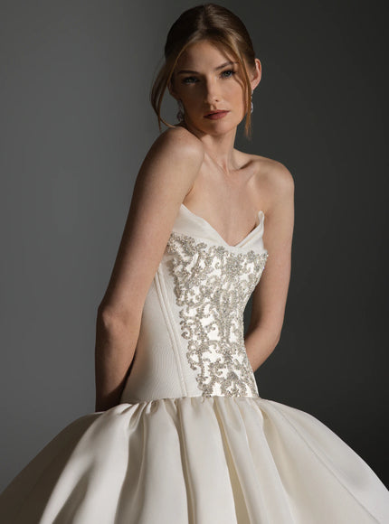 Lazaro Maison Perez Antoinette Wedding Dress