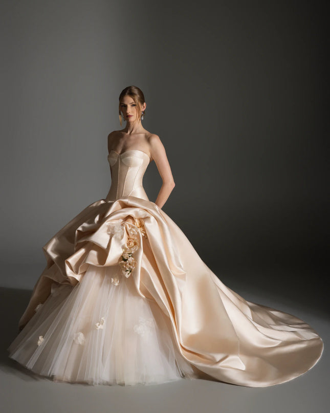 Lazaro Maison Perez Astor Wedding Gown