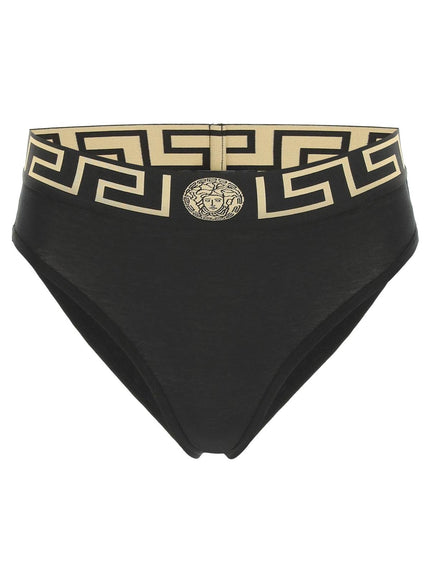 Versace high-waisted intimate slip for