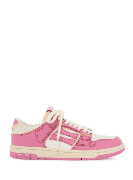 Amiri collegiate skel top low sneakers