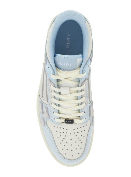 Amiri two-tone skel top low sneakers