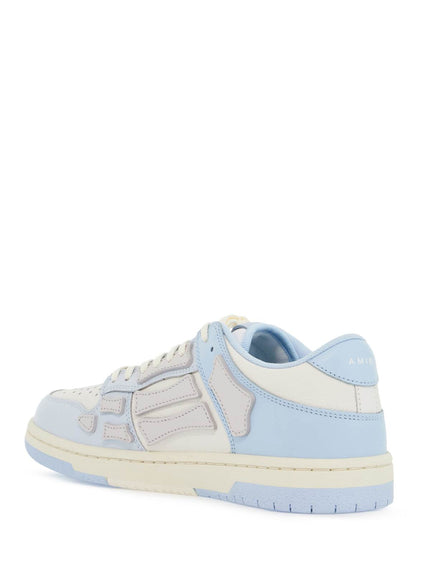 Amiri two-tone skel top low sneakers