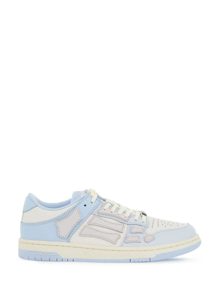 Amiri two-tone skel top low sneakers